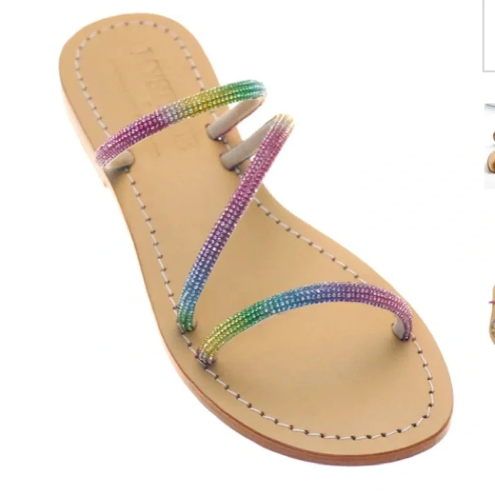 NIB Mystique x Stephanie Gottlieb Lizzie sandal multi - Picture 3 of 5